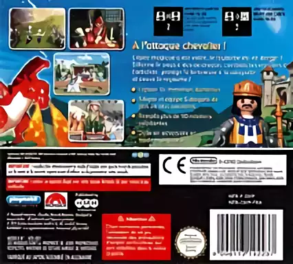 Image n° 2 - boxback : Playmobil - Knight - Hero of the Kingdom